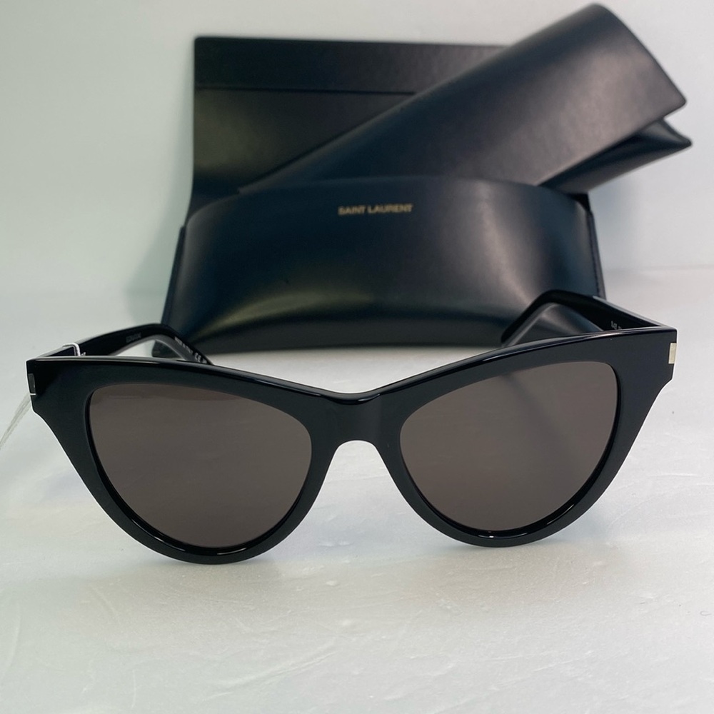 💯- New Authentic Yves Saint Laurent SL-425-001-54 54mm New Sunglasses - Picture 5 of 14
